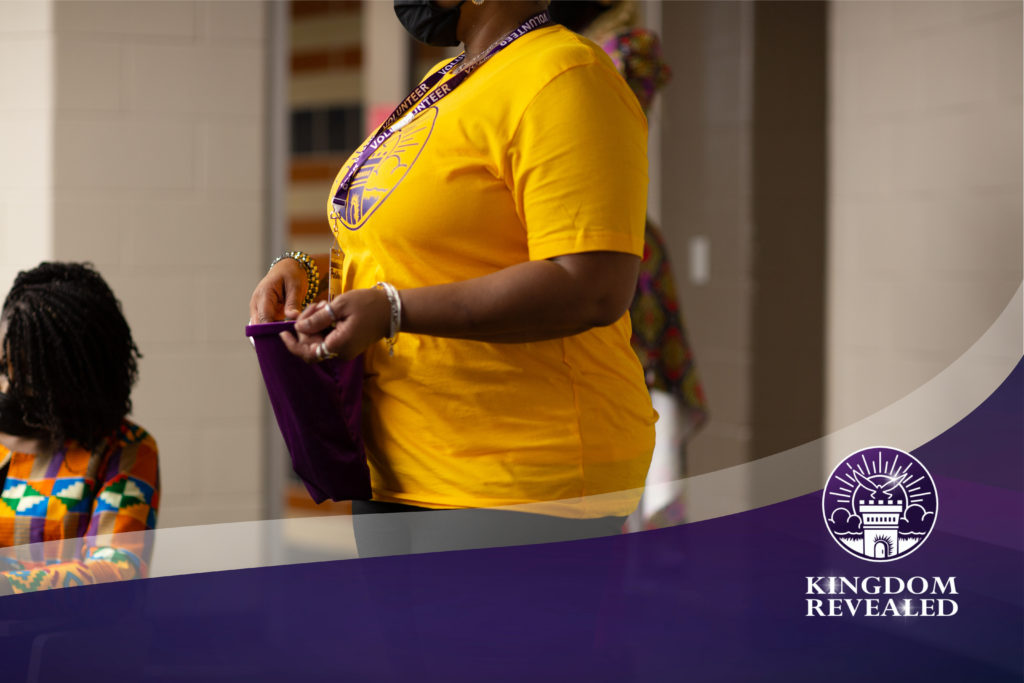 Volunteer in Kingdom Revealed Branded Gold T Shirt